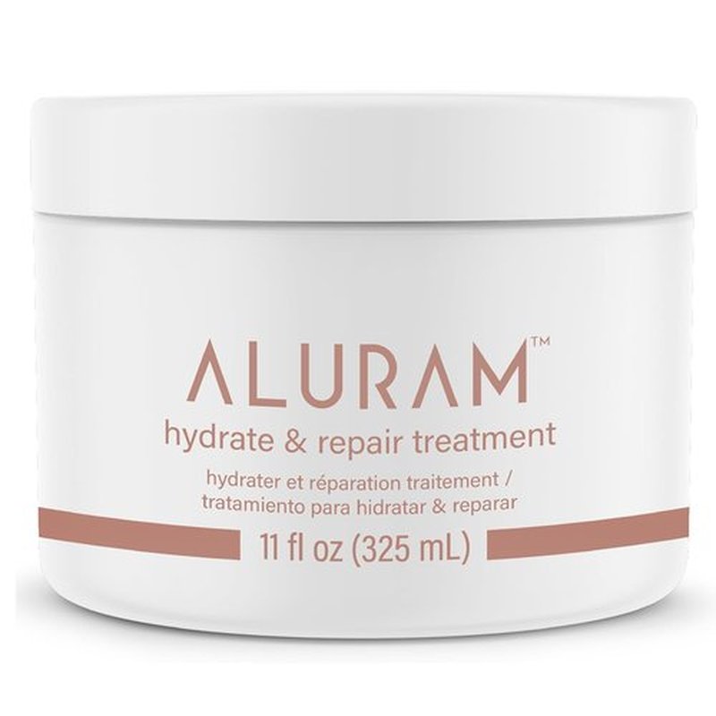 Aluram Hydrate & Repair Hair Treatment - Intense Moisture Infusion for All Hair Types | 11 Fl Oz