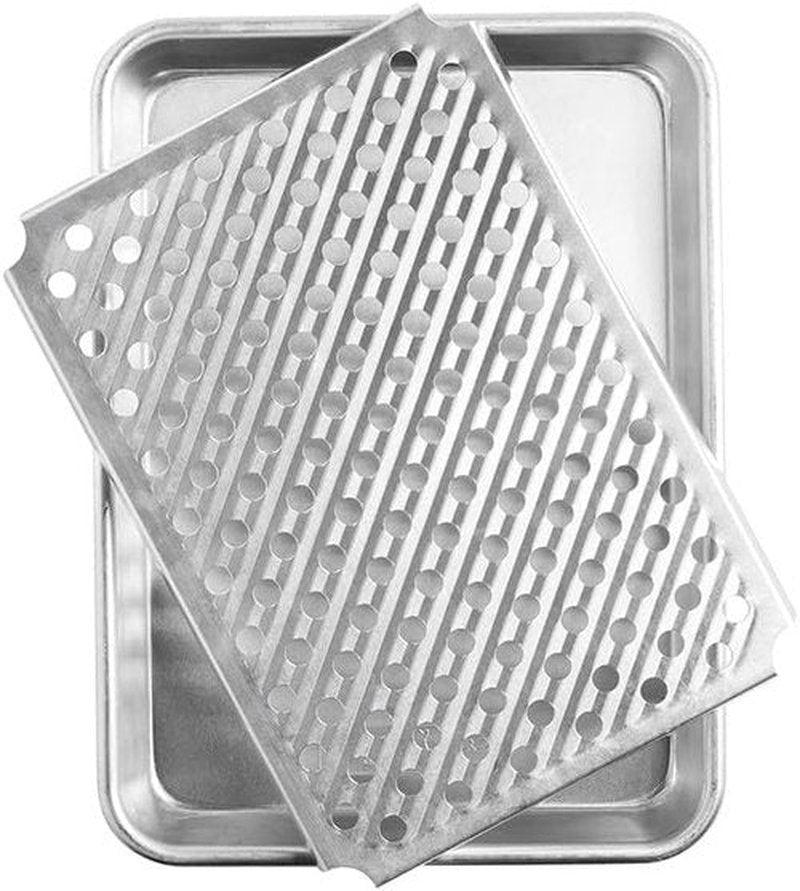 Nordic Ware Naturals Quarter Sheet - Multi-Purpose Oven & Cooling Rack | Durable & Versatile