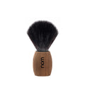 NOM Ole Shaving Brush | Vegan Shave Brush for Shaving soaps and creams | sustainable eco-friendly and reusable | Exfoliating Shaving Brush | Pure Spruce handle