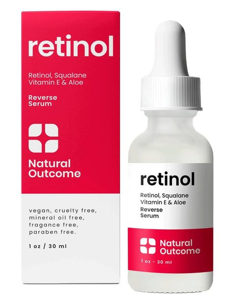Retinol Serum for Face | Fine Line and Wrinkle Reducer Serum | Nightly Hydrating Facial Serum with Hyaluronic Acid, Vitamin E, Squalane and Aloe Vera | Collagen Enhancer | 1 o