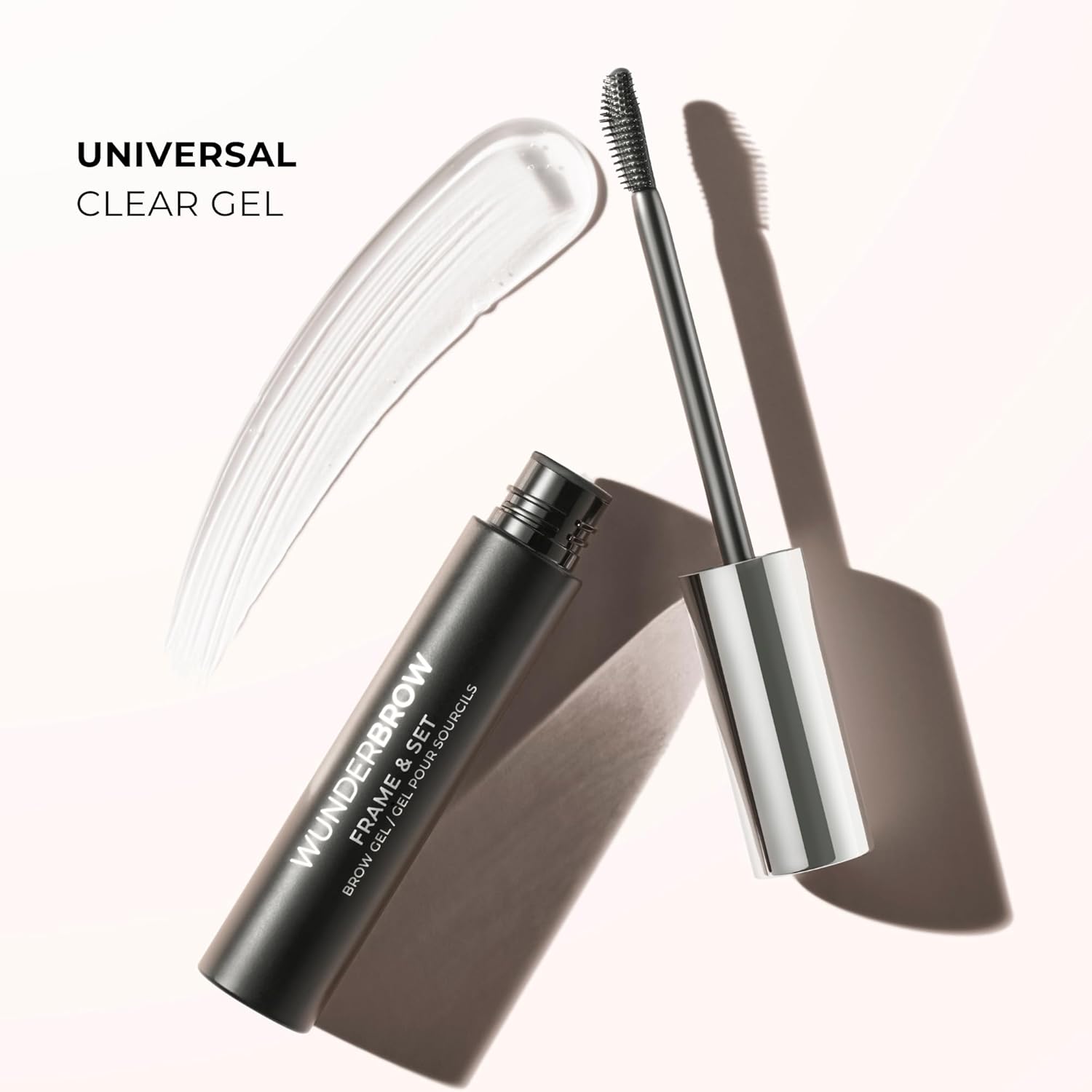 Wunderbrow Clear Eyebrow Gel - Long-Lasting Flexible Hold, Flake-Free & Zero Residue