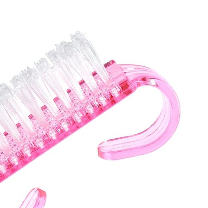 20pcs nail brushes for cleaning, Handle Grip Nail Brush, Random Color Hand Fingernail Brush Cleaner Scrubbing Kit Pedicure for Toes and Nails Men Women