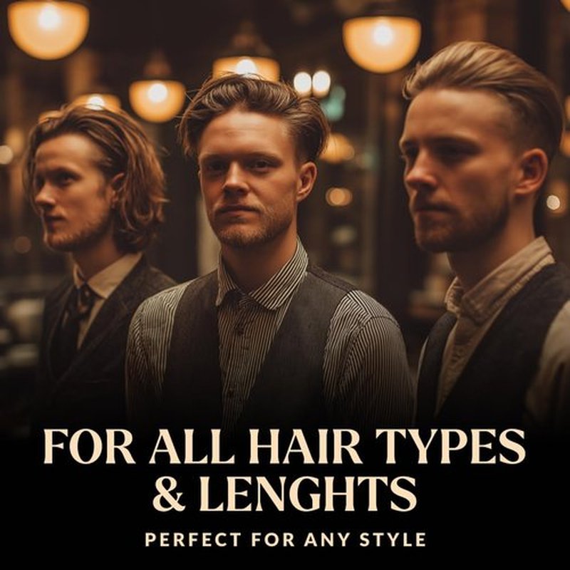 Charlemagne Sea Salt Spray for Men - Medium Hold, 6.76 fl oz/200ml, Pack of 1, Mediterranean Breeze - Sea Salt Hair Spray for Texture, Volume & Hold - Matte Finish Beachy Hair for Men & Women