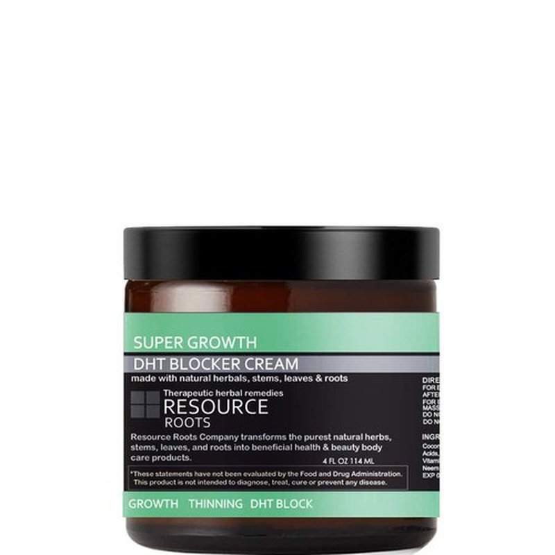 Super Growth DHT Blocker Cream - Promote Healthy Hair Growth | 4 oz