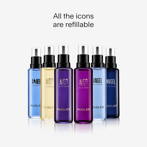 Mugler A*Men Eau de Toilette - Long Lasting Men's Cologne - Woody & Ambery with Patchouli & Coffee Extract