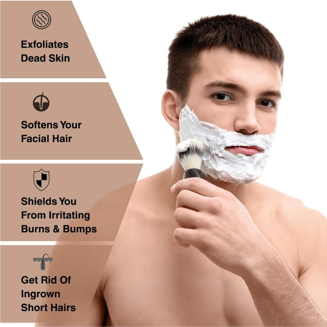 Shaveway 100% Pure Badger Shaving Brush Engineered to Deliver the Best Shave of Your Life. No Matter What Method You use, Safety Razor, Double Edge Razor, Staight Razor or Shaving Razor,. …