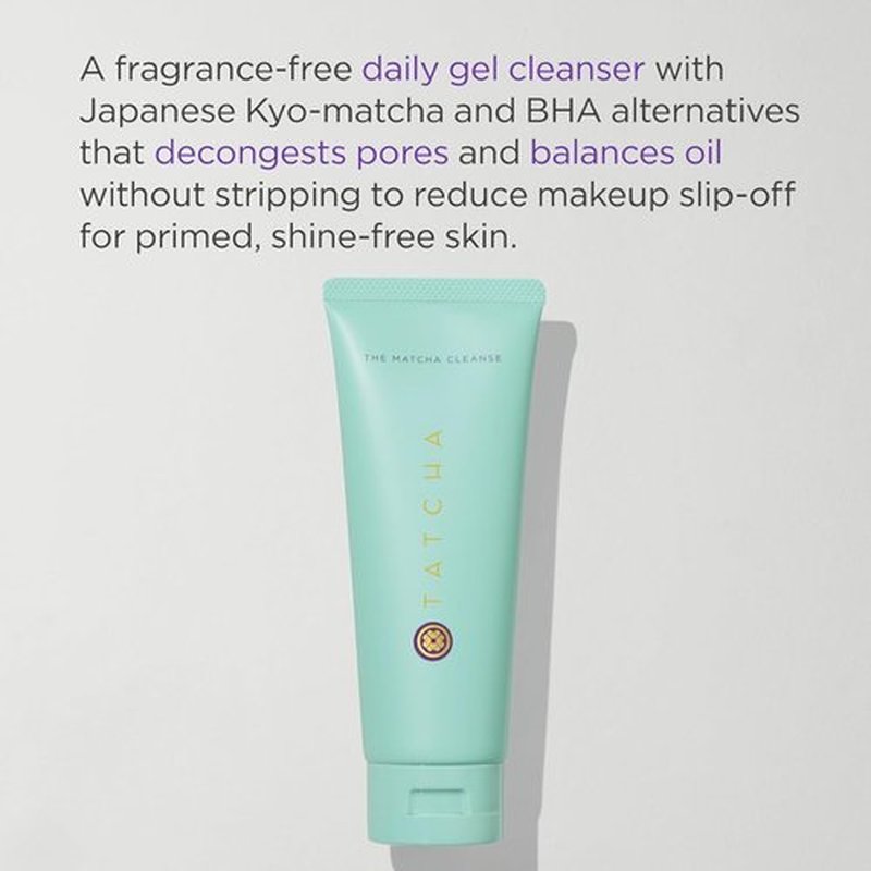 Tatcha The Pure Pores Set - Matcha Cleanse, Water Cream & Silk Sunscreen for Luminous Skin