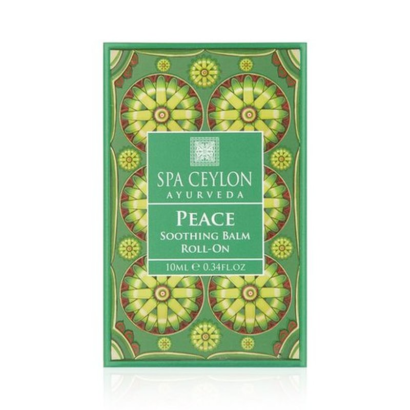 SPA CEYLON Peace Soothing Balm Roll On | Instant Cooling Relief | Silicone-Free & Paraben-Free for | All Skin Types