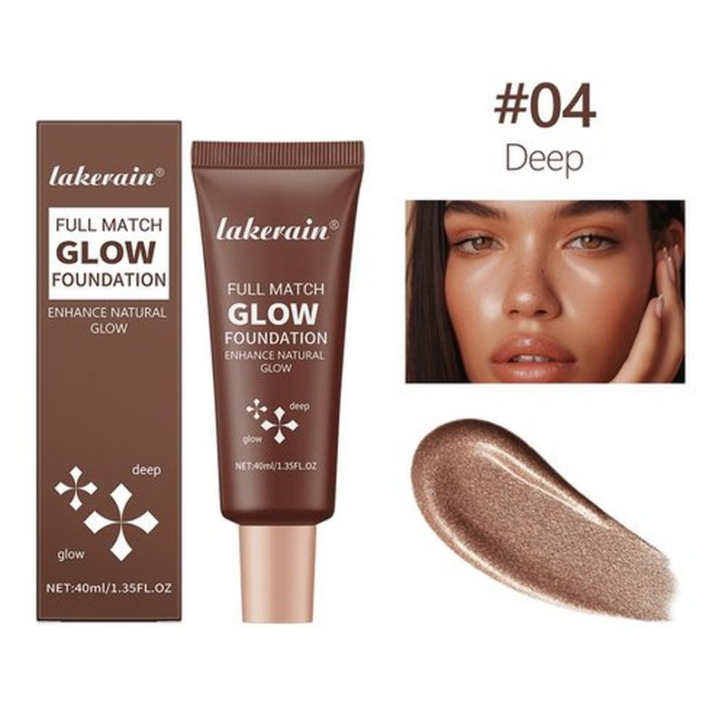 Regine Switzerland Natural Glow Illuminator Glotion - Lightweight, Moisturizing Makeup Highlighter for Radiant, Sun-Kissed Skin | 1.35 Fl Oz (#4 Deep)