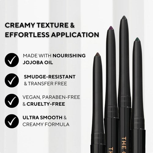Shades By Shan Gel Eyeliner - Long-Lasting, Smudge-Proof, Vegan Formula in Brown Sugar