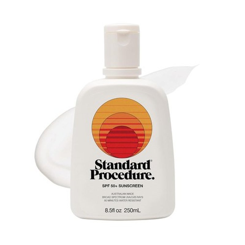 Standard Procedure SPF 50+ Sunscreen - Broad Spectrum Face & Body Sunblock for Sensitive Skin | 8.5 oz Organic Formula