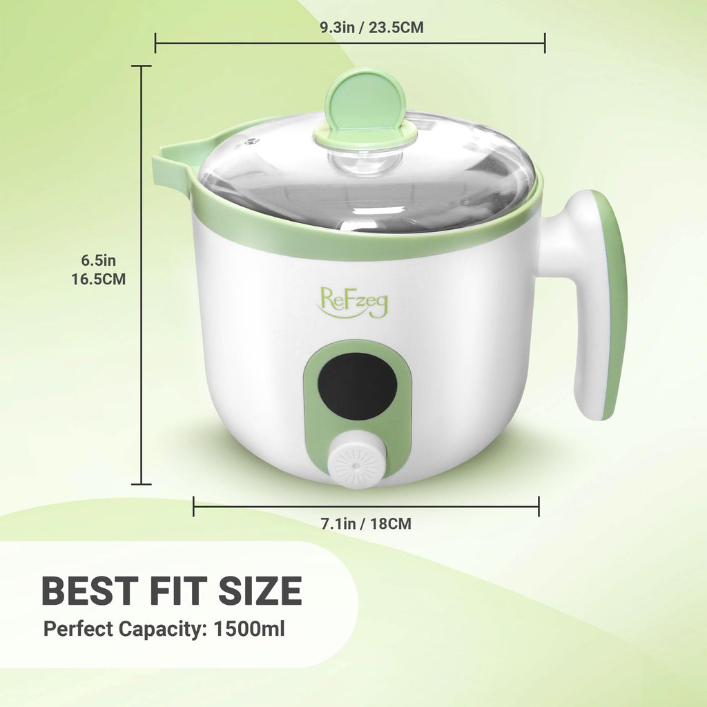 Candle Melting Pot Electric Wax Melter for Candle DIY Making with Pouring Spout, Non-Stick Candle Making Pouring Pot Soap Making Melting Pot with Digital Display, Constant Temperature Function(White)