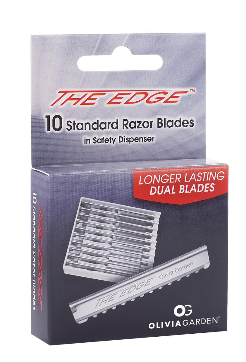Olivia Garden The Edge™ - box of 10 replacement blades