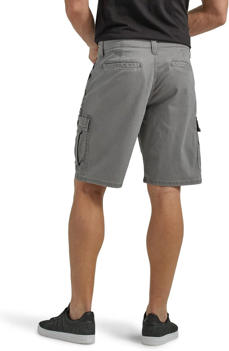 Wrangler Authentics Men's Classic Cargo Shorts - Comfortable Stretch Fabric | Versatile Everyday Wear
