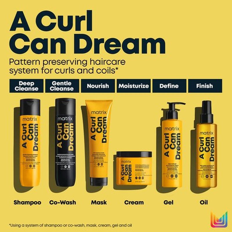 Matrix A Curl Can Dream Rich Mask - Hydrating Leave-In Treatment for Curly & Coily Hair | Sulfate & Paraben-Free