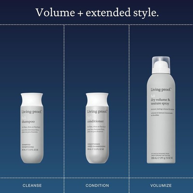 Living Proof Full Dry Volume & Texture Spray - Adds Volume & Texture to Fine Hair | Lightweight Formula