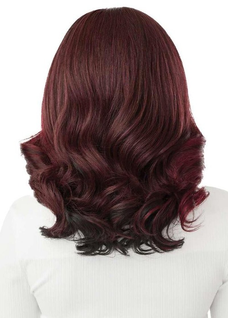 Outre Lace Front Wig - Perfect Hair Line 13X6 - ReevaWig (JET BLACK 1)