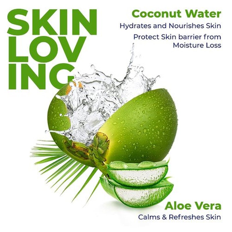 Parachute Advansed Rejuvenating Body Wash | Hydrating Aloe Vera & Coconut Water | Soap-Free, Paraben-Free | Protects Skin Barrier | 8.4 Fl Oz (Pack of 3)