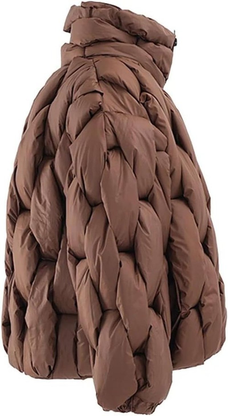 Skiennix Women's Thick Cotton Padded Coat - Warm Long Sleeve Parka for Fall & Winter