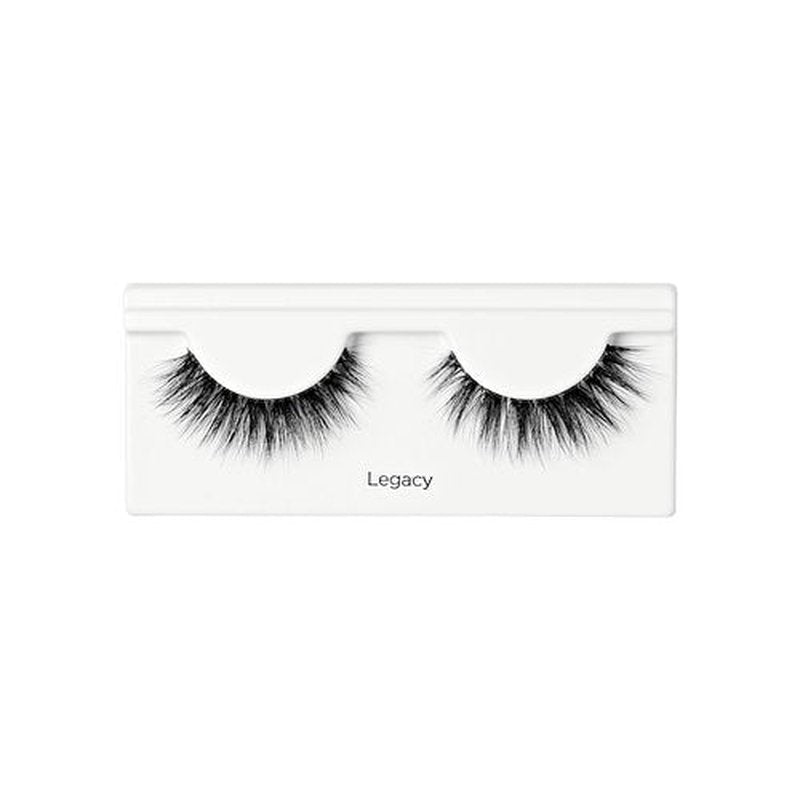 KISS Lash Couture The Muses False Eyelashes, Legacy, Faux Silk | 12 mm | Handmade | Contact Lens Friendly | Pack of 2