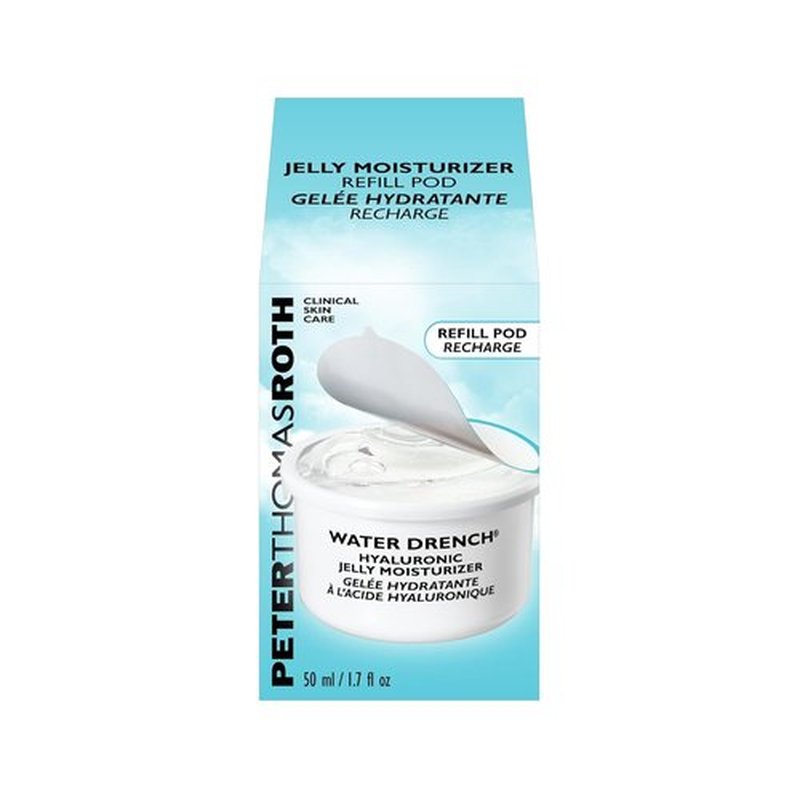 Peter Thomas Roth | Water Drench® Hyaluronic Jelly Moisturizer Refill Pod - Fragrance-Free, Non-Comedogenic, Acne-Safe for Normal to Oily Skin