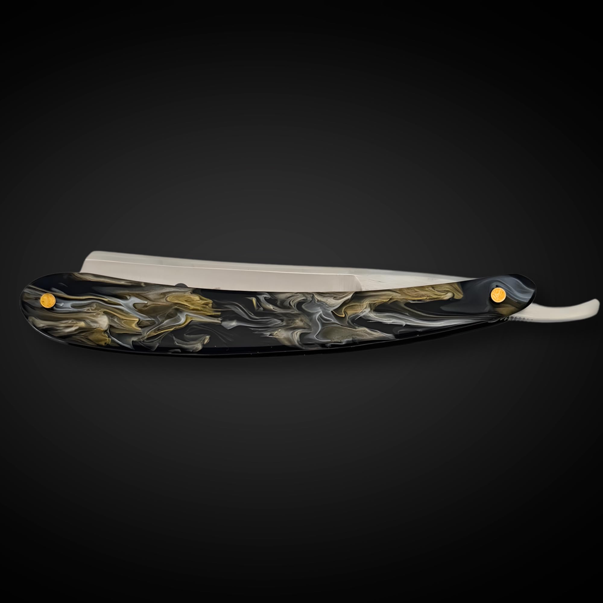 Shaving Straight Edge Razor from Saki Shears (Brown)