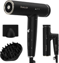 Annlary Hair Dryer - Ionic Blow Dryer with Diffuser for Curly Hair | Low Noise & Travel-Friendly Design