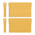 ORAEVY 30Pcs Push-N-Load Replacement Nylon Blades Compatible with Weed Warrior 3 Blade Trimmer Head and Pivotrim Hybrid 2-N-1 Head，Universal Fit
