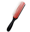 MDSTYLE Hair Brush - Curl Defining Detangler for Thick, Wavy & Coily Hair - 9 Row Design (Black, Small)