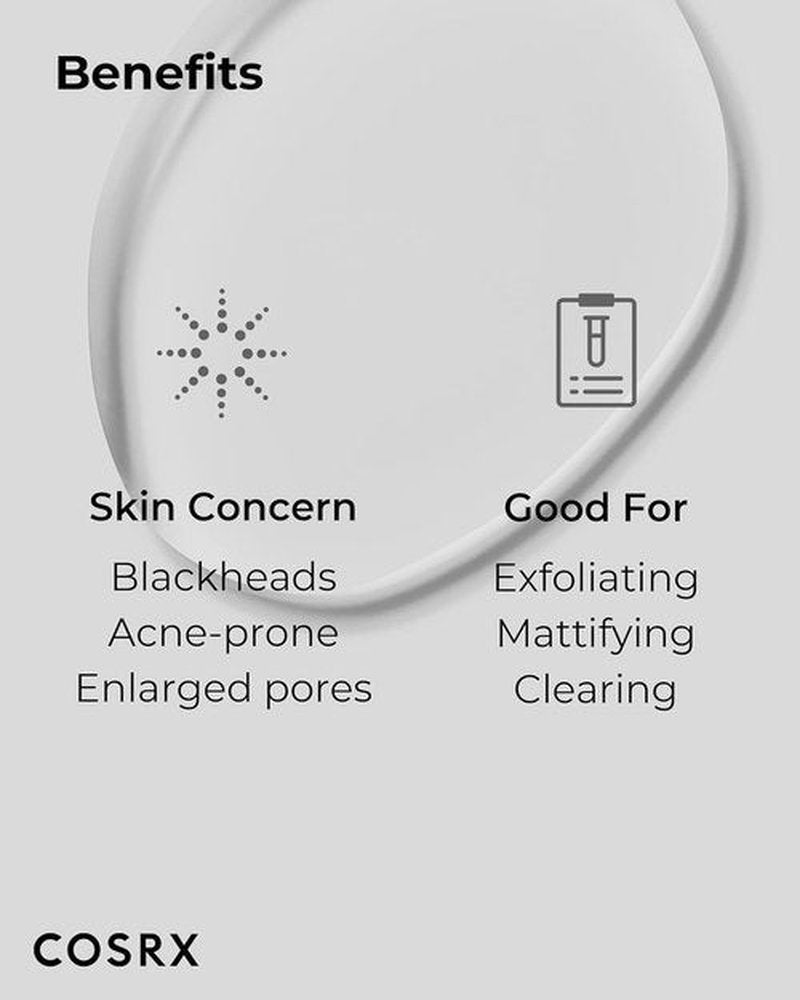 COSRX Niacinamide 2% + BHA 4% Exfoliant Toner - Blackhead Remover & Pore Minimizer | 3.38 fl. oz / 100ml