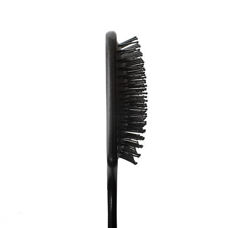 Large Wooden Paddle Hair Brush - Detangles Knots for Sleek Finish | Includes Reusable Brush Bag