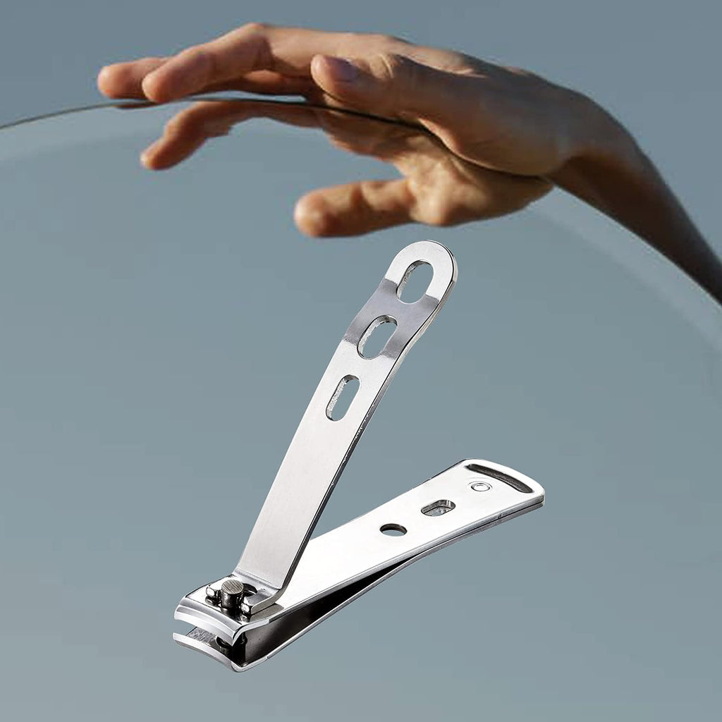 Seki Edge All Stainless Steel Nail Clippers (SS-111) - Medical Grade Professional Fingernail Clippers, Cutter, Trimmer - Manicure Nail Care Tool for Men & Women - Made in Japan