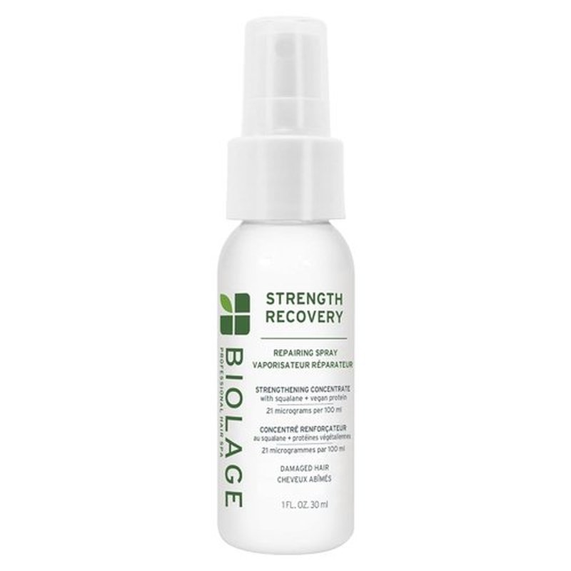 Biolage Strength Recovery Spray - Leave-In Treatment for Damaged Hair, Heat Protectant & Detangler