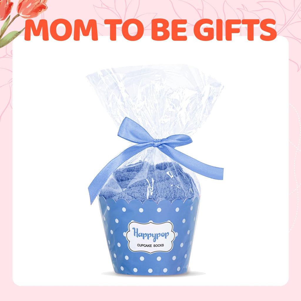HAPPYPOP New Mom Gifts for Women - Pregnancy Socks for Pregnant Wife, Mother's Day Gifts for First Time Moms, Labor Delivery Gift