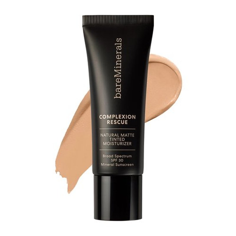 Complexion Rescue Natural Matte Tinted Moisturizer, Suede 04, Vegan, Cruelty-Free & Dermatologist-Tested