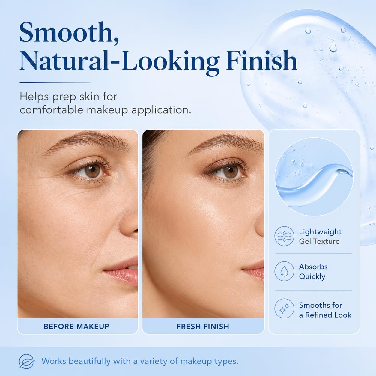 5% Hyaluronic Acid Serum for Face, 4D Multi-Layer Hydration, Ultra Hydrating Anti-Aging Serum, Moisturizer for Dry & Sensitive Skin, Pre-Makeup Skincare, Single-Use Ampoule 0.05fl oz x 30e
