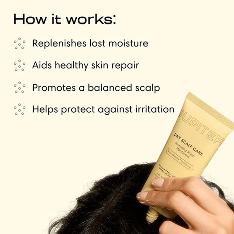 Jupiter Hydrating Scalp Moisturizer - Nourishing Hair Care for Daily Hydration | Color-Safe, 2.1 fl. oz.