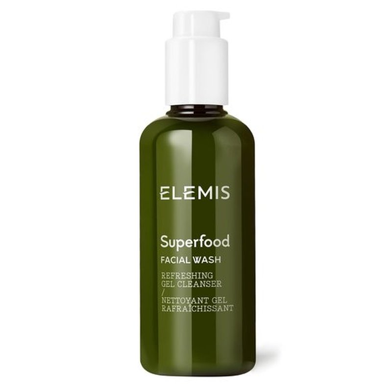 ELEMIS Superfood Facial Wash - Revitalizing Prebiotic Gel Cleanser for Fresh, Glowing Skin