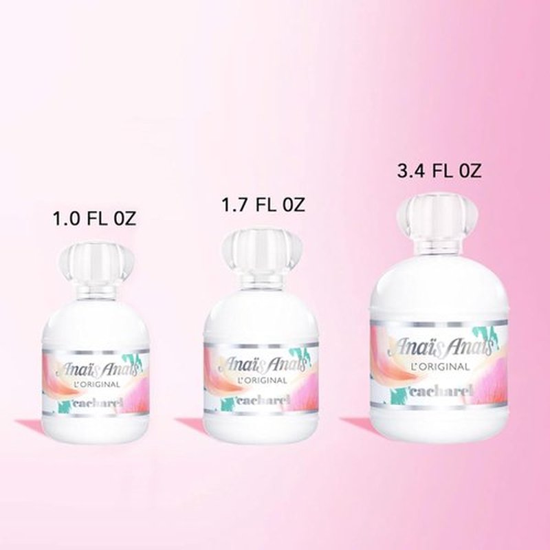 Cacharel Anais Anais Eau de Toilette for Women - Floral & Green Fragrance with White Lily & Musk Notes
