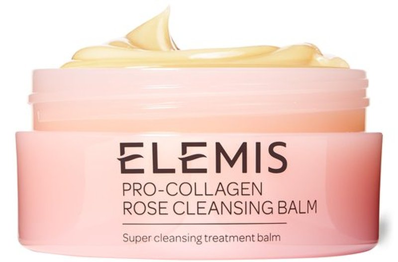 ELEMIS Pro-Collagen Rose Cleansing Balm - 3-in-1 Daily Face Cleanser - Melts Away Waterproof Makeup and Sunscreen - Rose and Elderberry Oil - 100