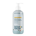 ATTITUDE Baby 2-in-1 Shampoo & Body Wash - EWG Verified, Vegan & Cruelty-Free, Unscented, 16 Fl Oz