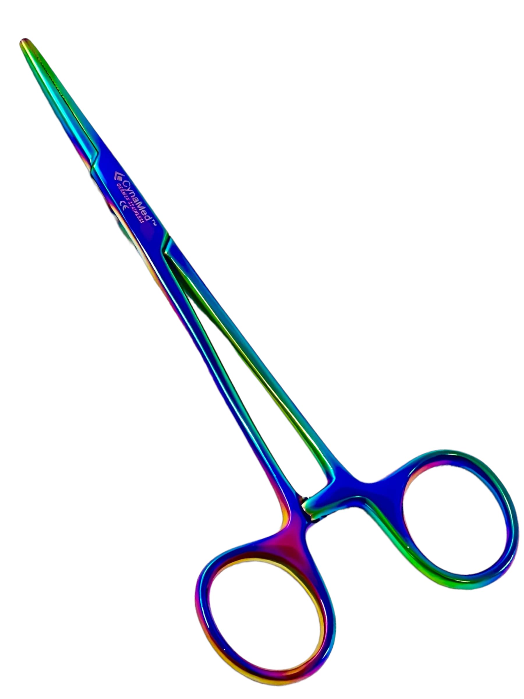 PREMIUM Ultimate Hemostat Forcep 1 Piece Ideal for Hobby Tools, Electronics, Fishing! Multi Rainbow Color