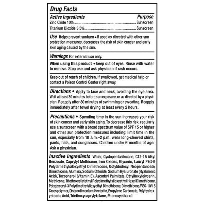 NassifMD Protect and Hydrate SPF 44 - Universal Tinted Moisturizer with Hyaluronic Acid | BB Cream Sunscreen