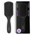 ERGO Super Gentle Mini Paddle Brush - Dual Detangler for Thick or Thin Hair | Perfect for Blow Drying