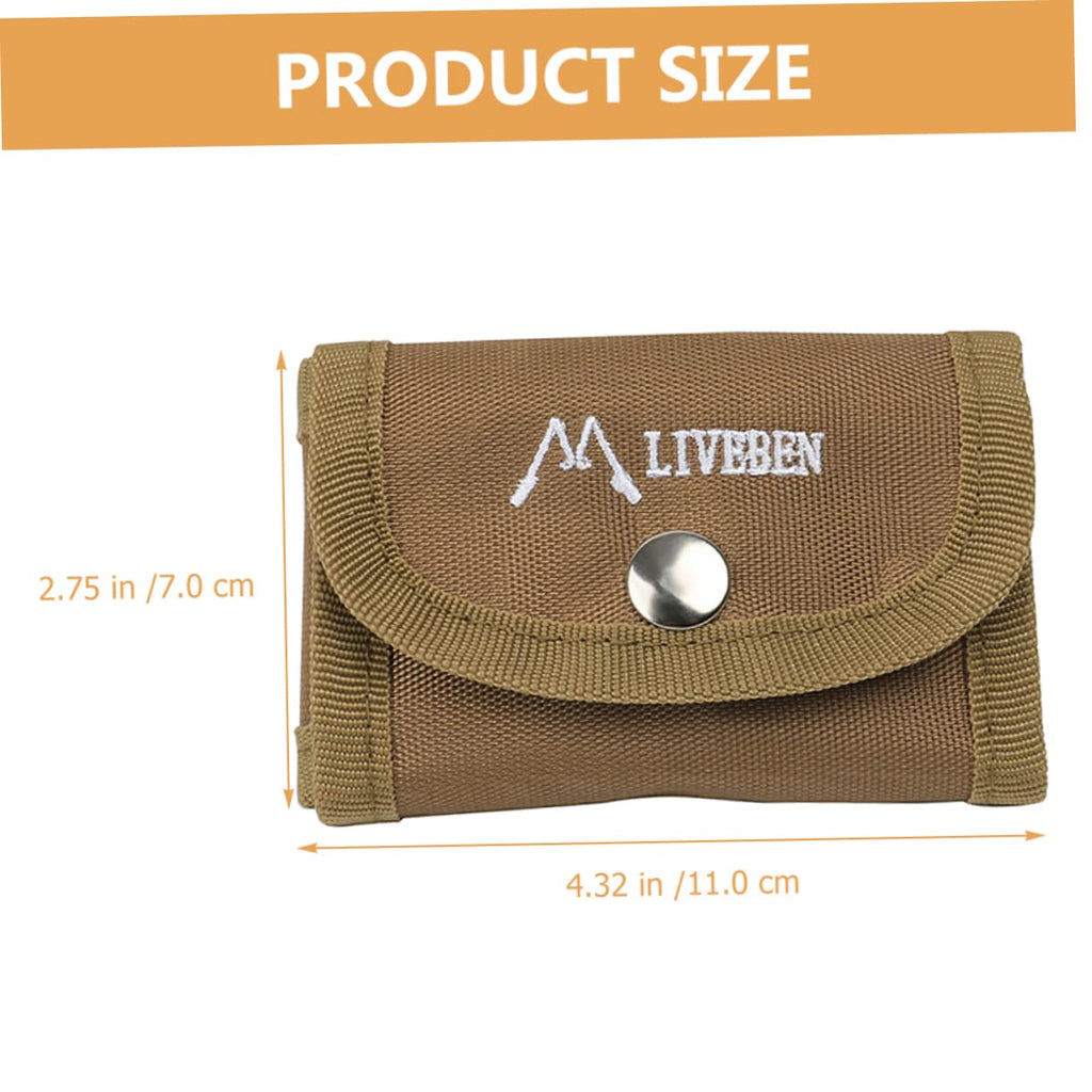 2pcs Razor Storage Bag - Oxford Cloth Protector Case for Safety Razor and Nail Clipper - Travel Male Container