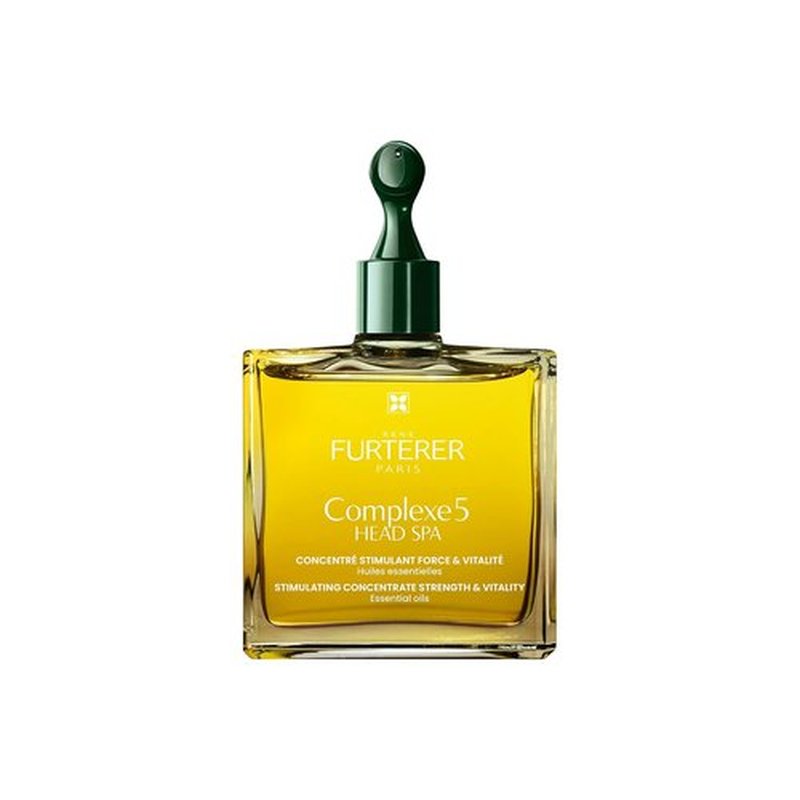 Rene Furterer Head Spa COMPLEXE 5 - Stimulating Plant Concentrate for Purifying Scalp Treatment | 1.6 oz