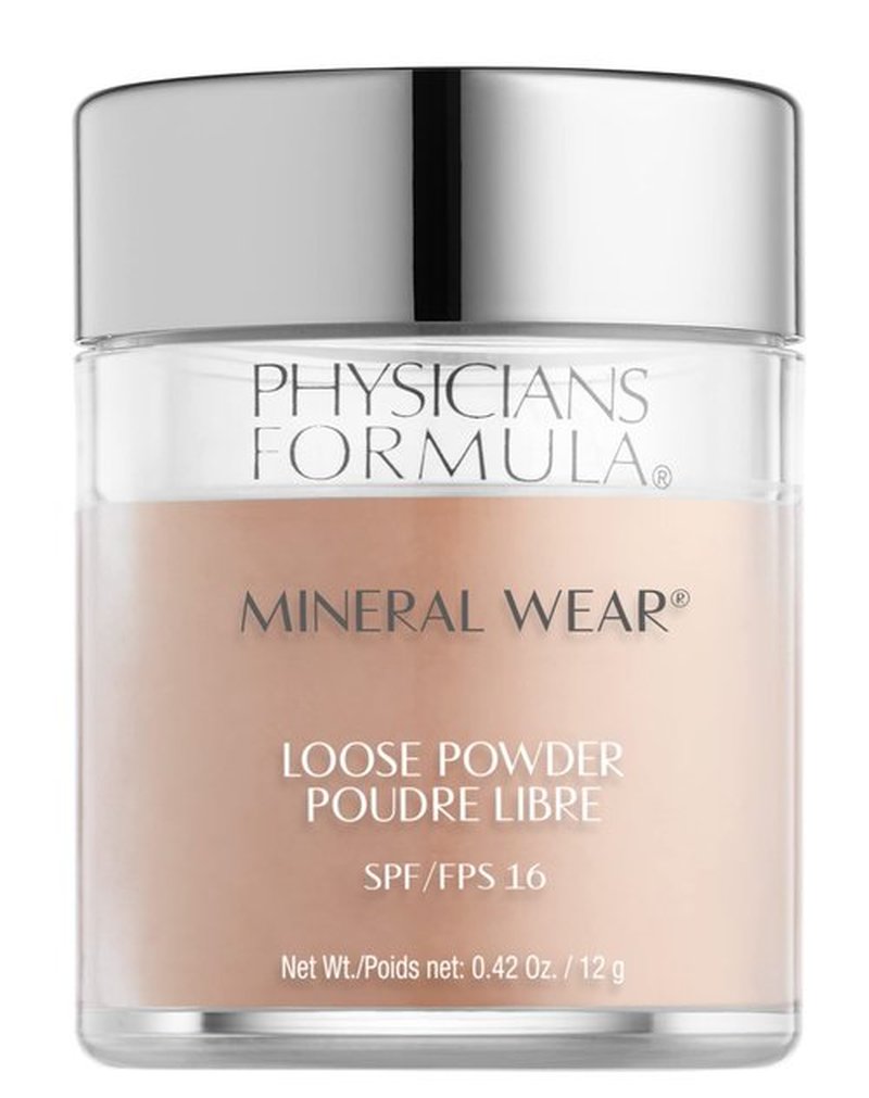 Physicians Formula Mineral Wear Talc-Free Loose Powder Creamy Natural & Setting Powder Palette Multi-Colored Pressed Finishing Powder Bundle