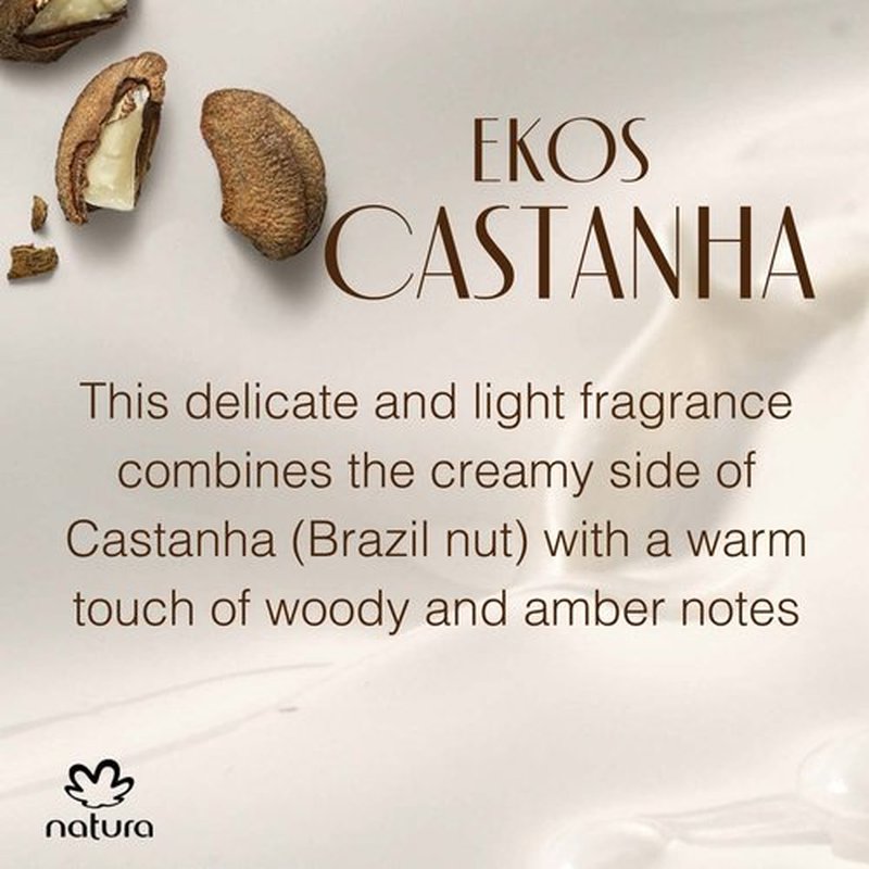 Natura Ekos Castanha Nourishing Body Butter - Hydrating Formula for Soft Skin | 200g