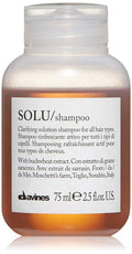 Davines SOLU Shampoo - Clarifying Formula for Residue Removal | Refreshing Scalp & Shiny, Soft Hair