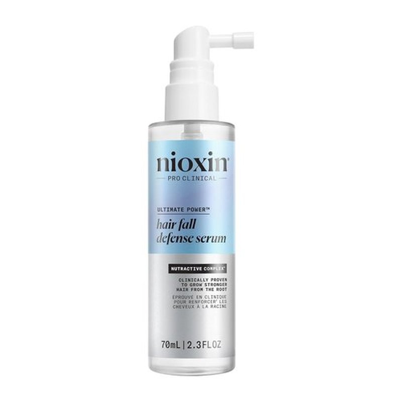 Nioxin Hair Fall Defense Leave-In Treatment - Strengthens Hair with Niacinamide & Caffeine | 2.3 Fl Oz